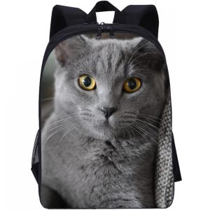 Cute Kitten Schoolbag - (Tiranga Bag)